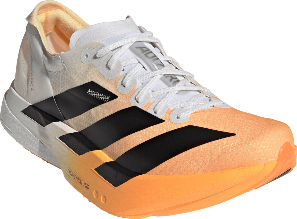 adidas Men's Adizero Adios Pro 4 Running Shoes - Orange