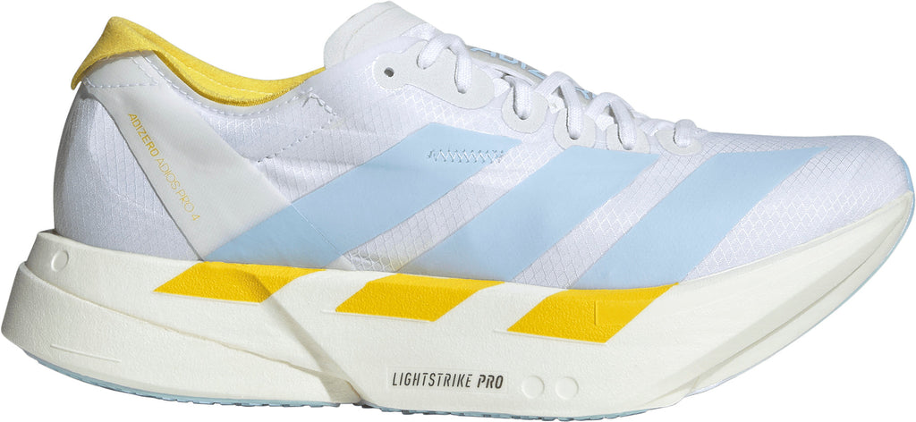 adidas Women's Adizero Adios Pro 4 Running Shoes - White