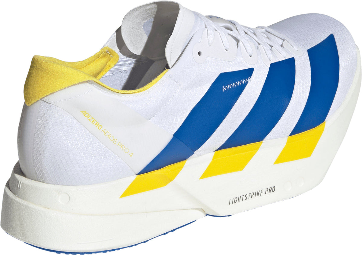 adidas Men's Adizero Adios Pro 4 Running Shoes - White