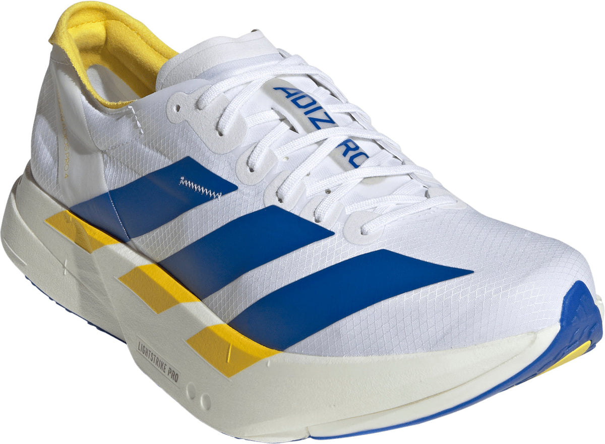 adidas Men's Adizero Adios Pro 4 Running Shoes - White
