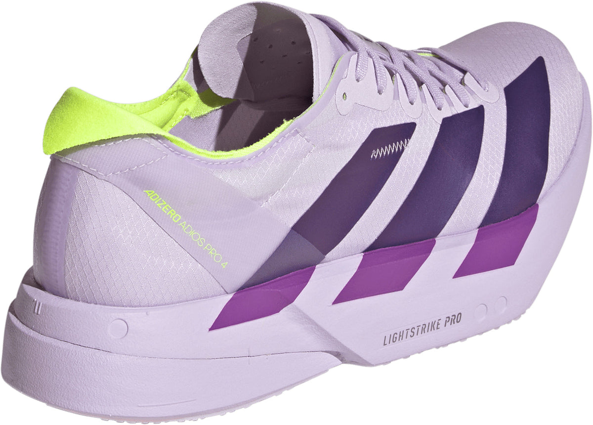 adidas Women's Adizero Adios Pro 4 Running Shoes - Purple