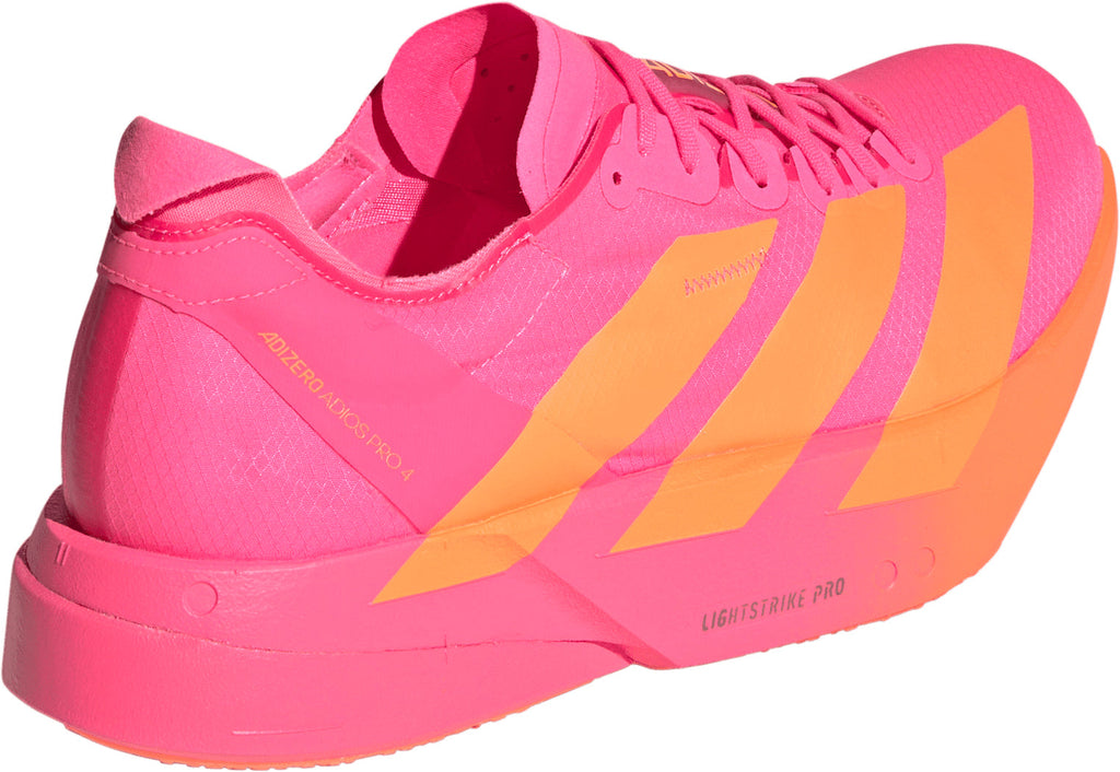 adidas Men's Adizero Adios Pro 4 Running Shoes - Pink