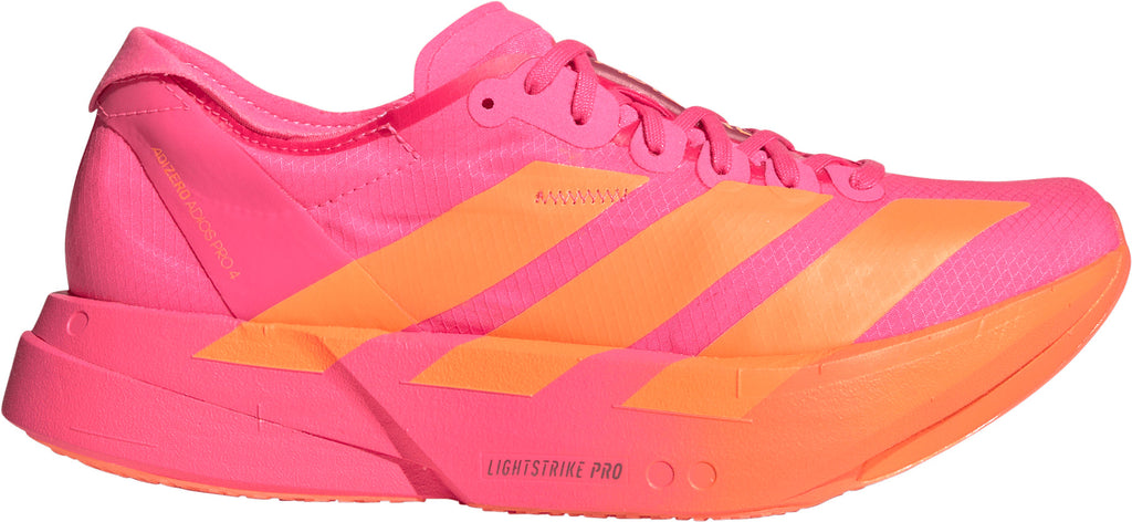 adidas Women's Adizero Adios Pro 4 Running Shoes - Pink
