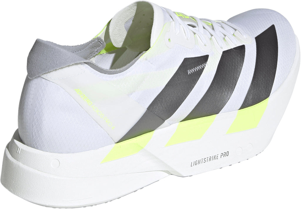 adidas Men's Adizero Adios Pro 4 Running Shoes - White