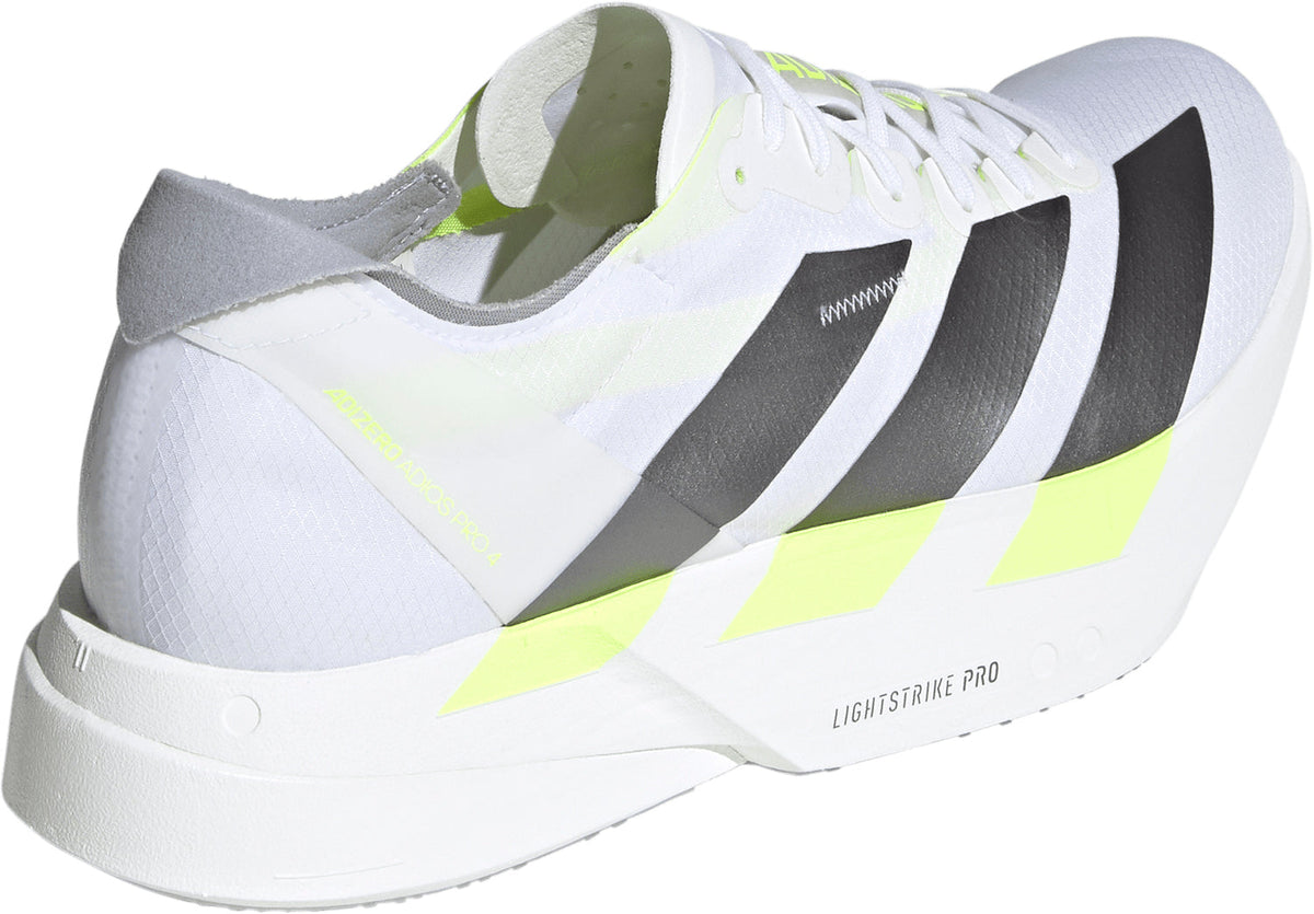 adidas Men's Adizero Adios Pro 4 Running Shoes - White