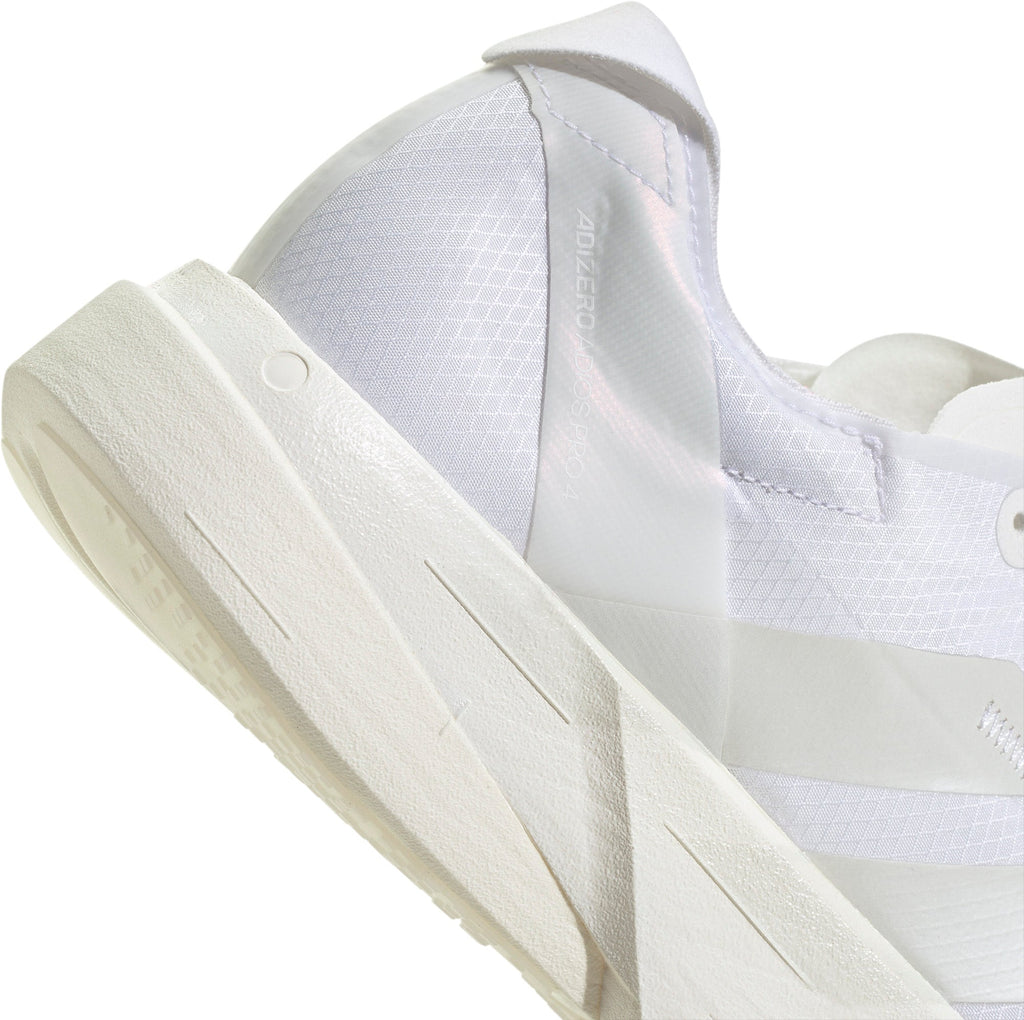 adidas Men's Adizero Adios Pro 4 Running Shoes - White