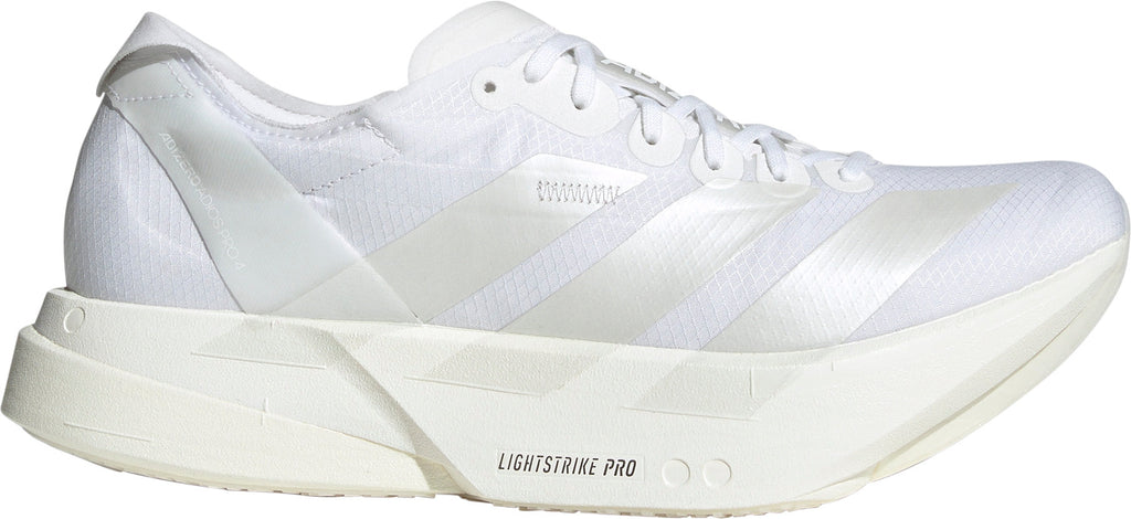 adidas Men's Adizero Adios Pro 4 Running Shoes - White