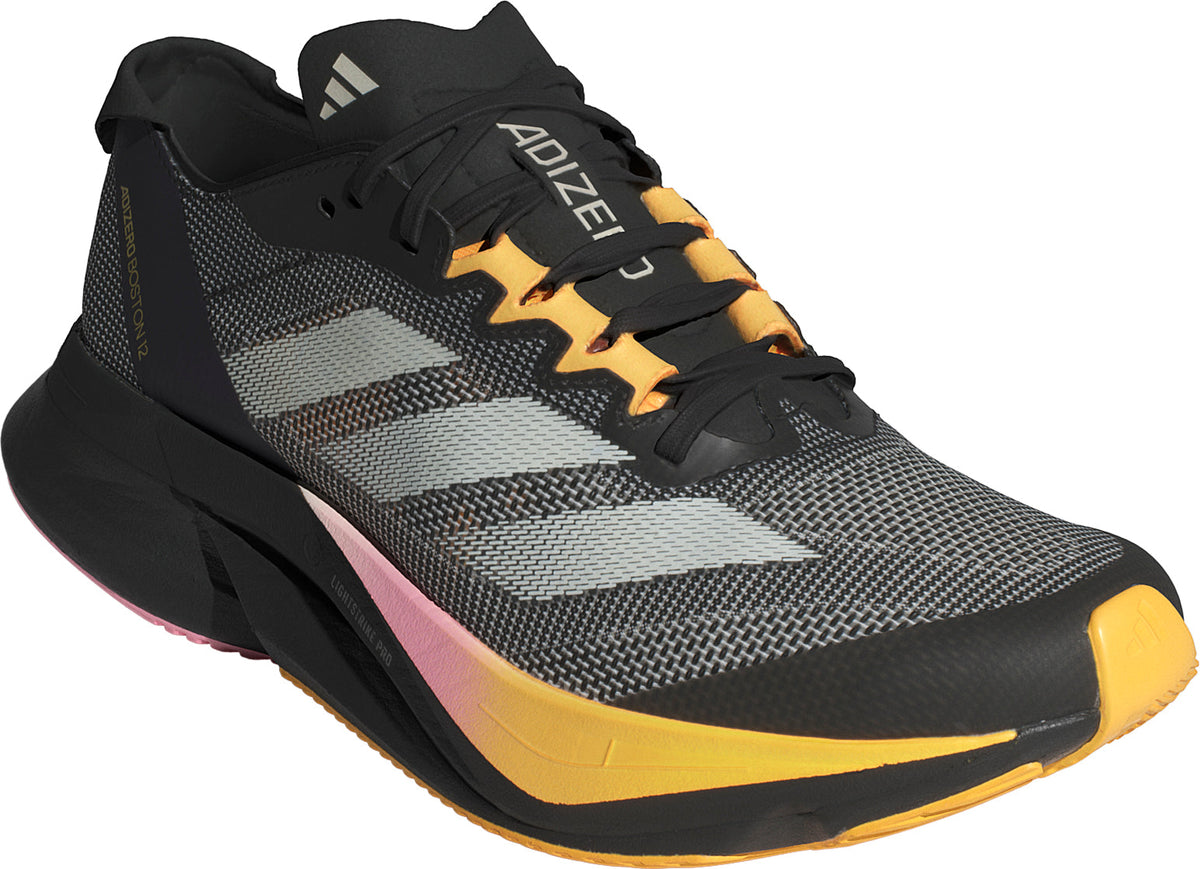 adidas Women's Adizero Boston 12 Running Shoes - Black