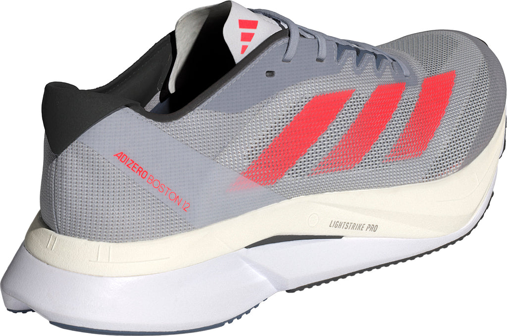 adidas Men's Adizero Boston 12 Running Shoes - Grey