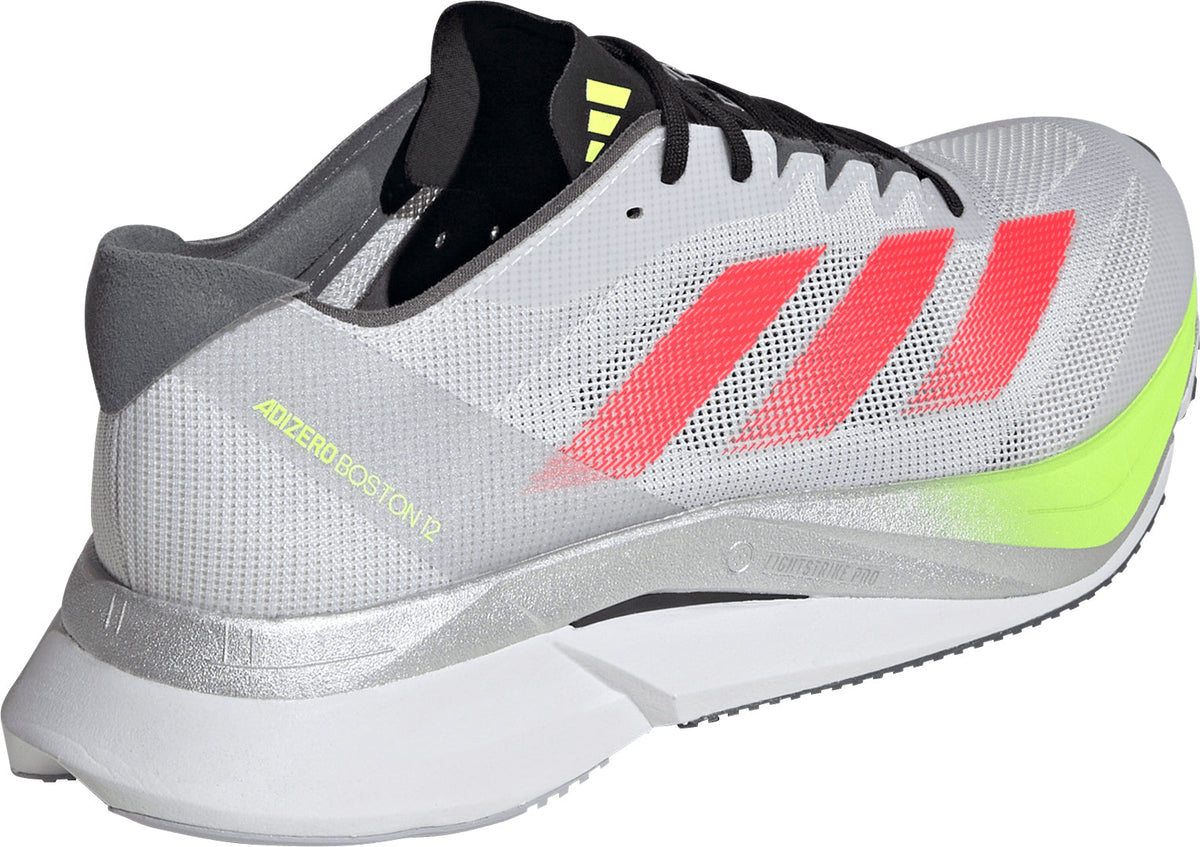 adidas Men's Adizero Boston 12 Running Shoes - Grey