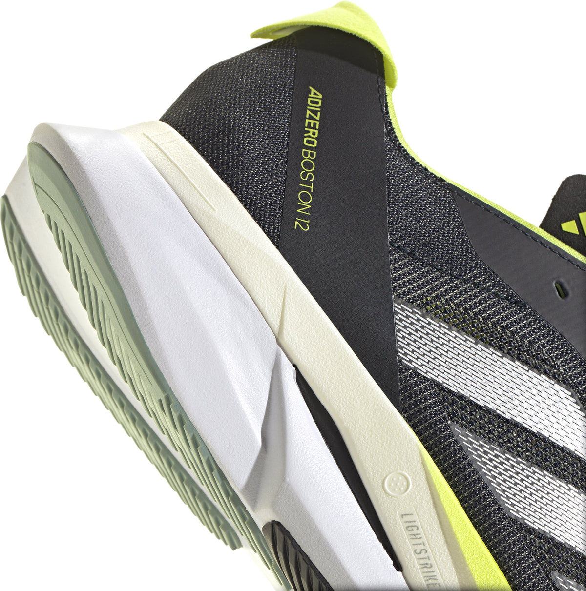 adidas Men's Adizero Boston 12 Running Shoes - Black