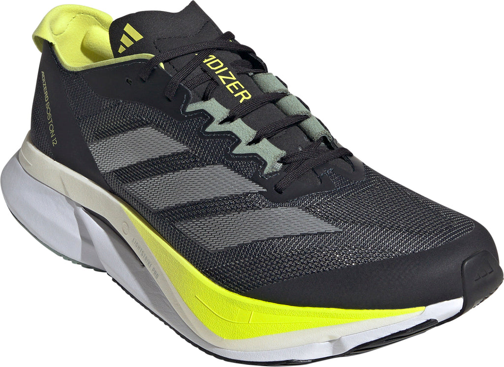 adidas Men's Adizero Boston 12 Running Shoes - Black