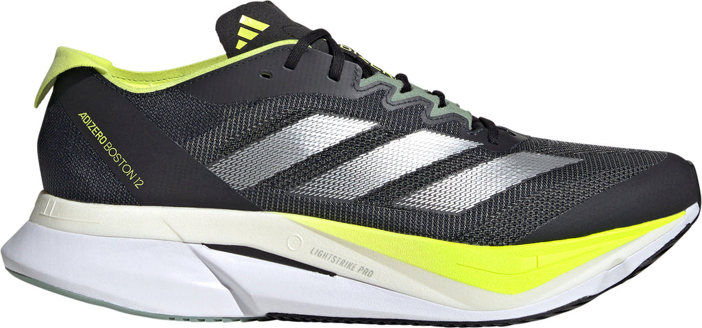 adidas Men's Adizero Boston 12 Running Shoes - Black