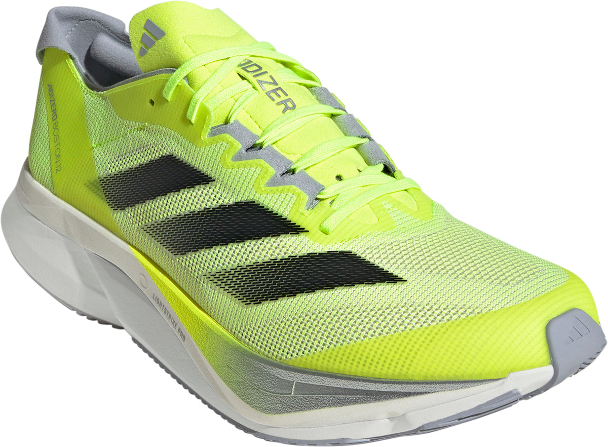 adidas Men's Adizero Boston 12 Running Shoes - Yellow
