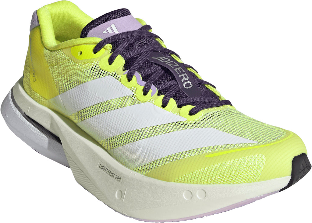 adidas Women's Adizero Boston 13 Running Shoes - Yellow