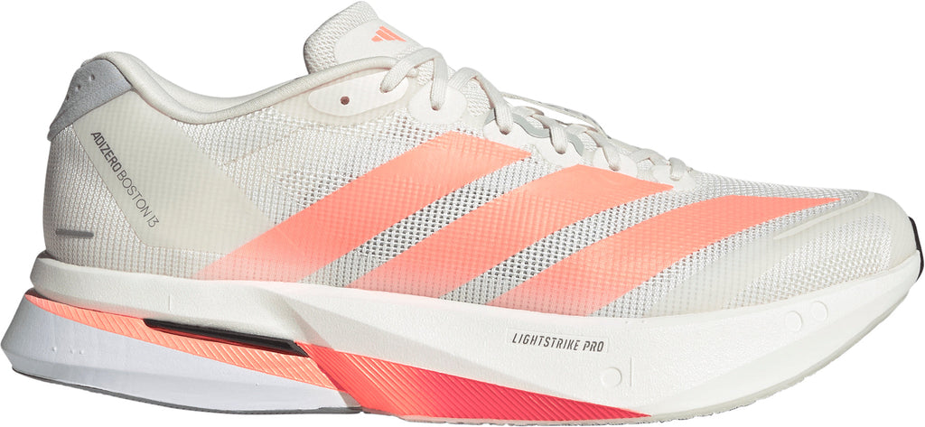 adidas Men's Adizero Boston 13 Running Shoes - Cream