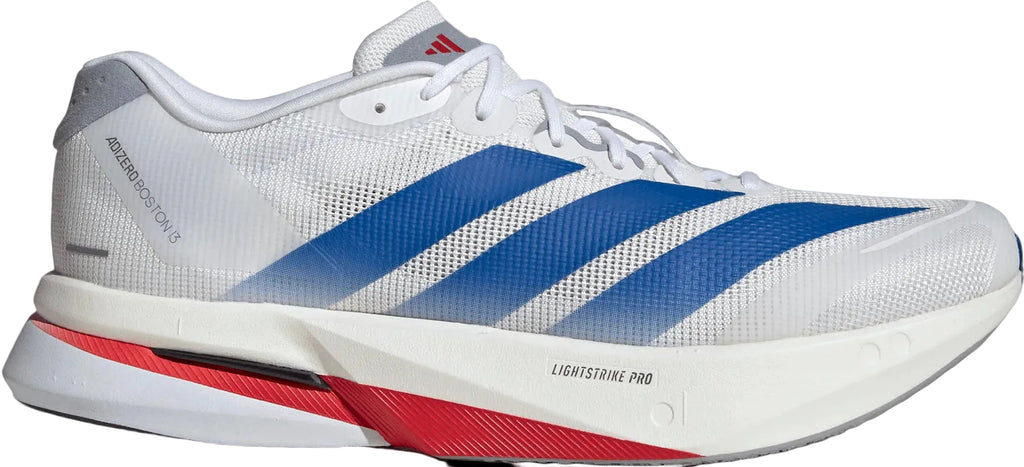 adidas Men's Adizero Boston 13 Running Shoes - White