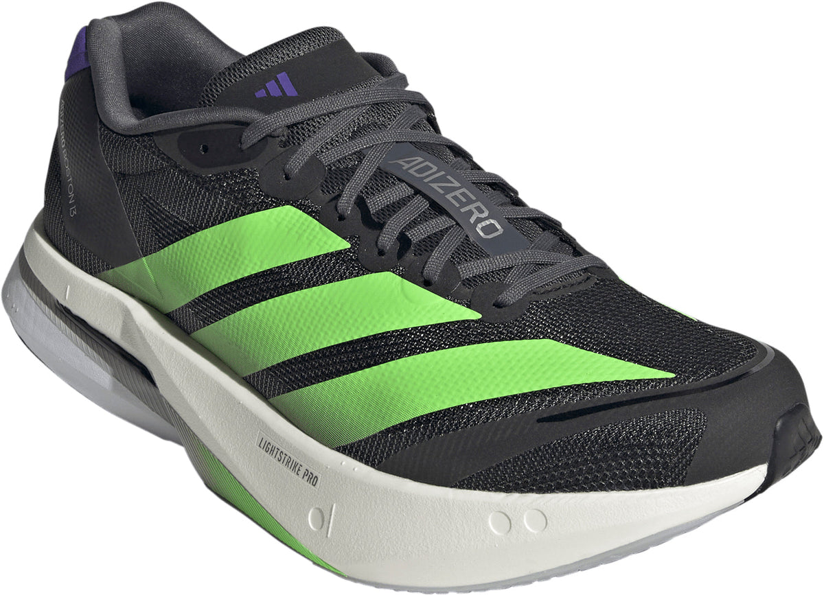 adidas Men's Adizero Boston 13 Running Shoes - Black