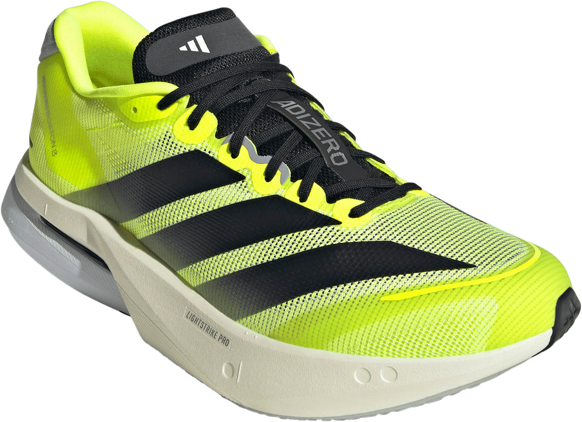 adidas Men's Adizero Boston 13 Running Shoes - Yellow