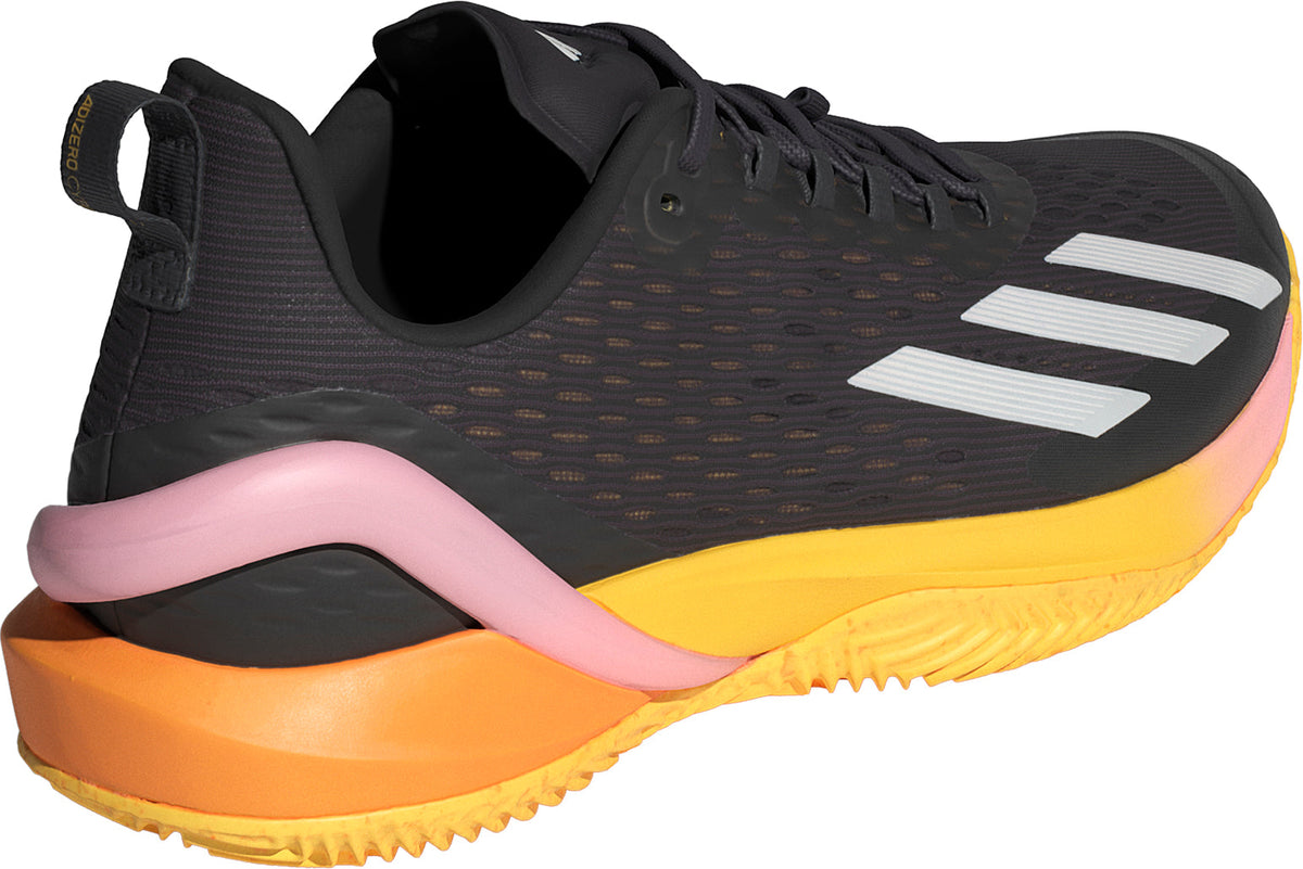 adidas Men's Adizero CyberSonic Clay Tennis Shoes - Black