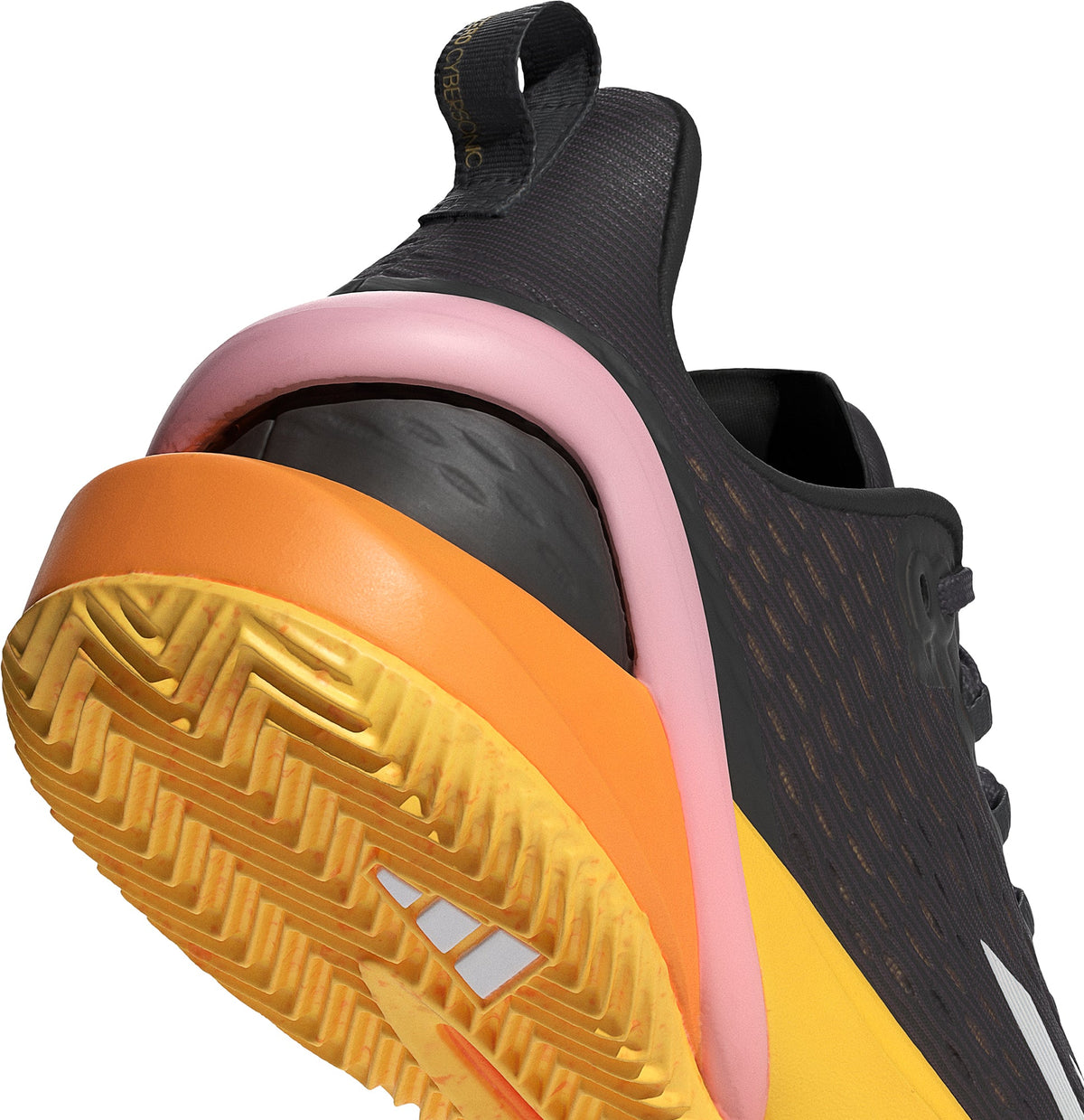 adidas Men's Adizero CyberSonic Clay Tennis Shoes - Black
