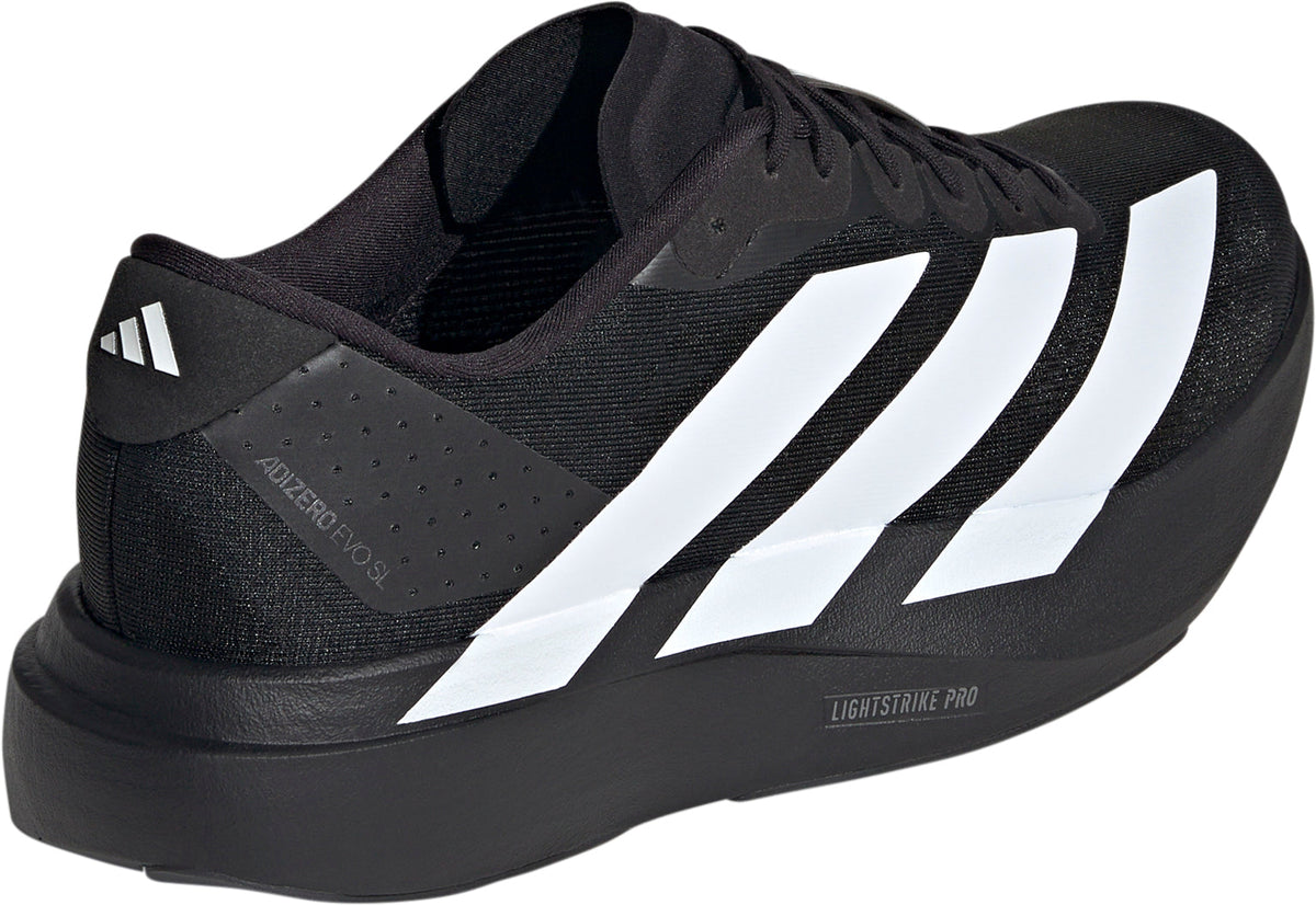 adidas Men's Adizero EVO SL Running Shoes - Black