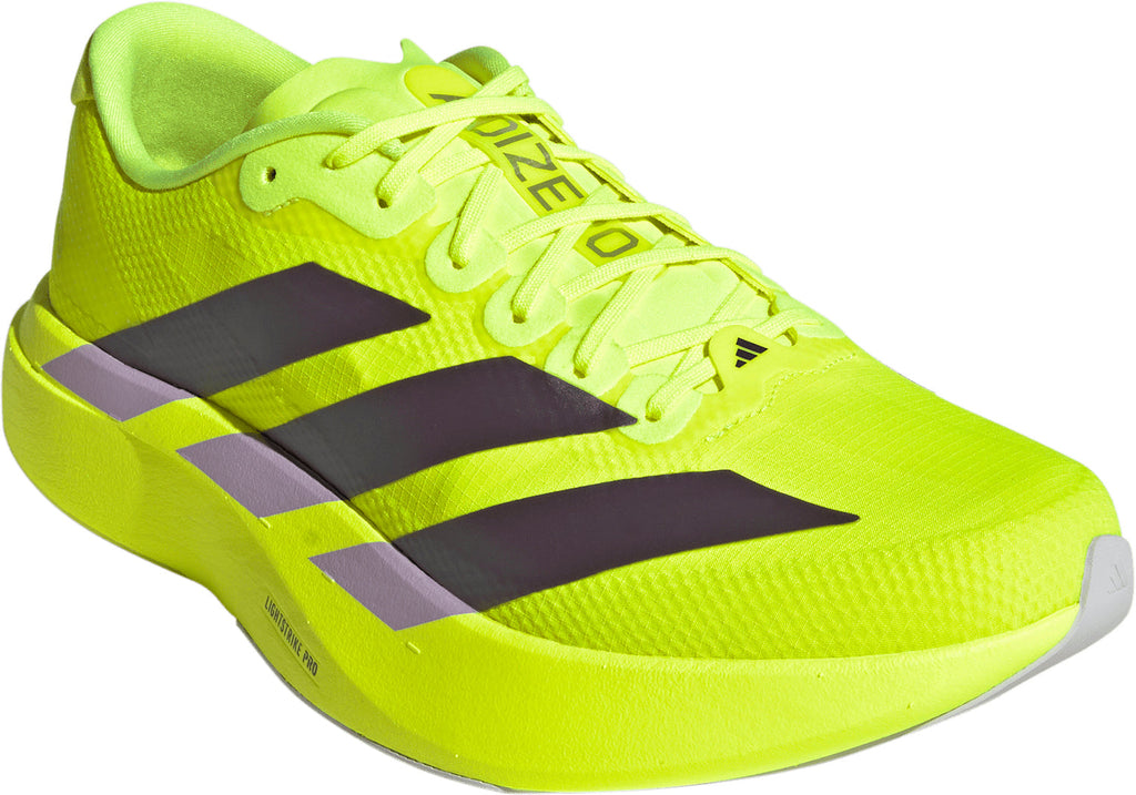 adidas Men's Adizero EVO SL Woven Running Shoes - Yellow