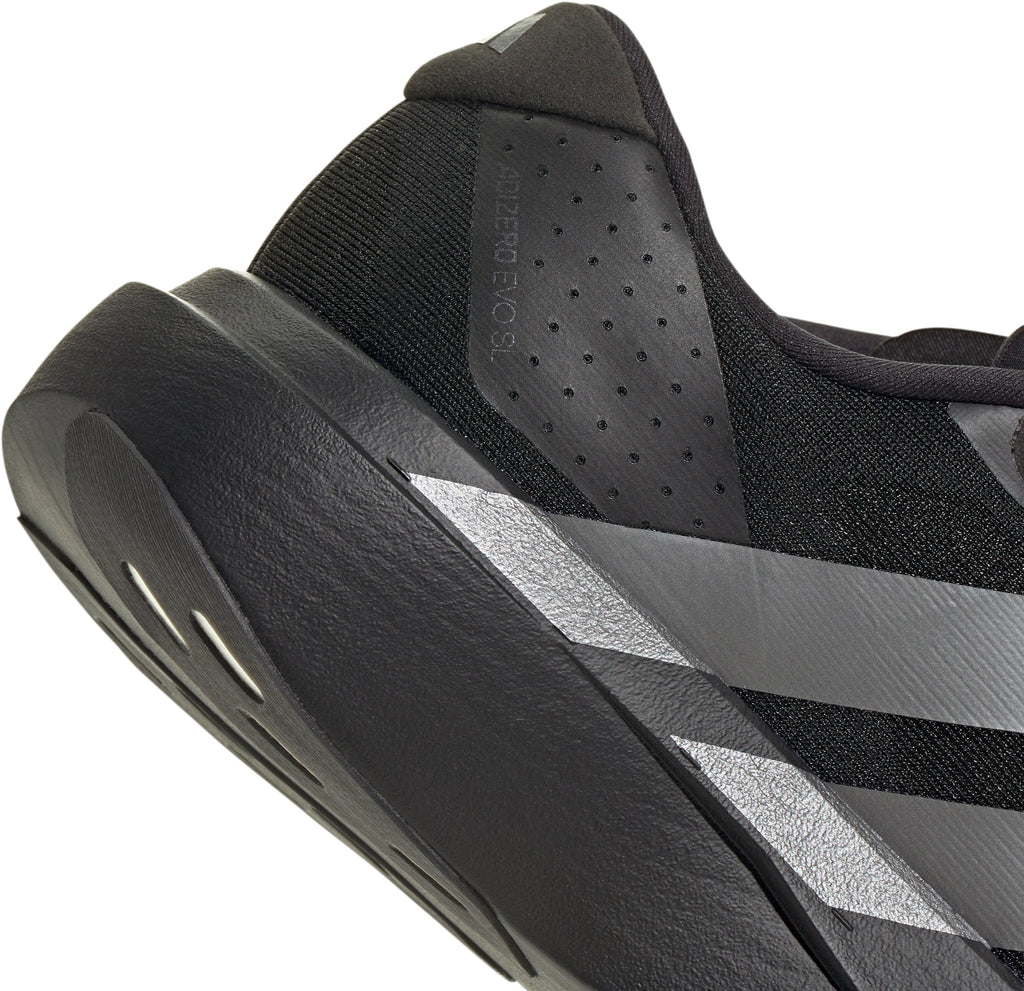 adidas Men's Adizero EVO SL Running Shoes - Black