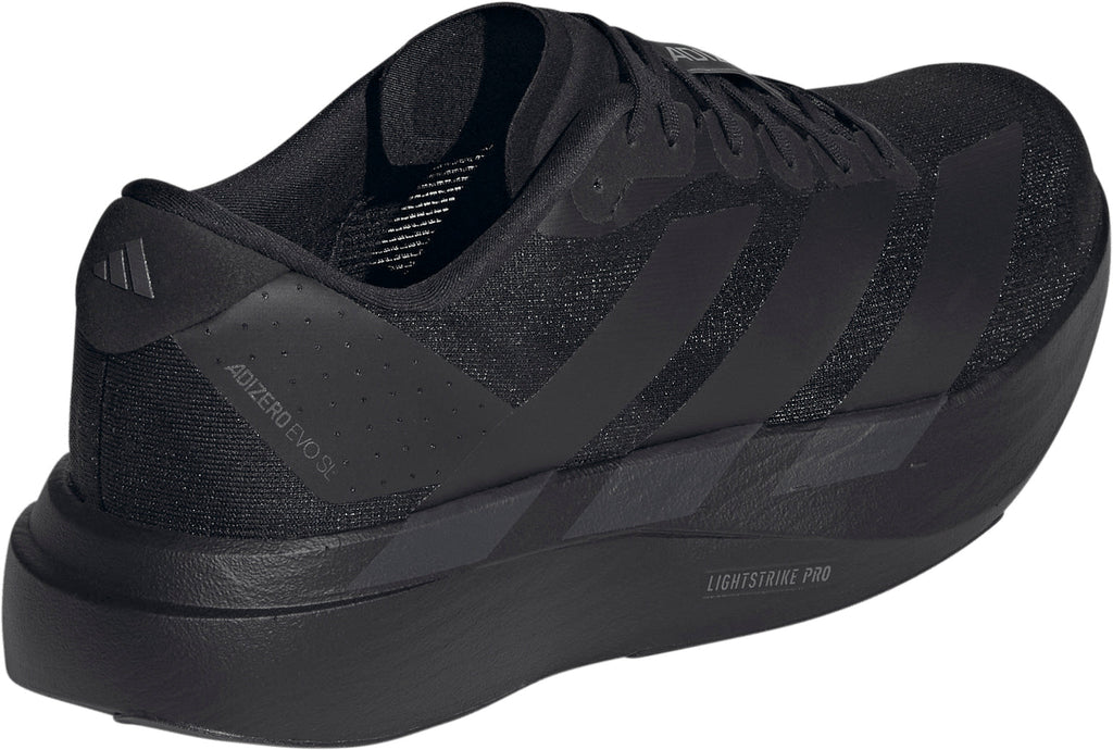 adidas Men's Adizero EVO SL Running Shoes - Black