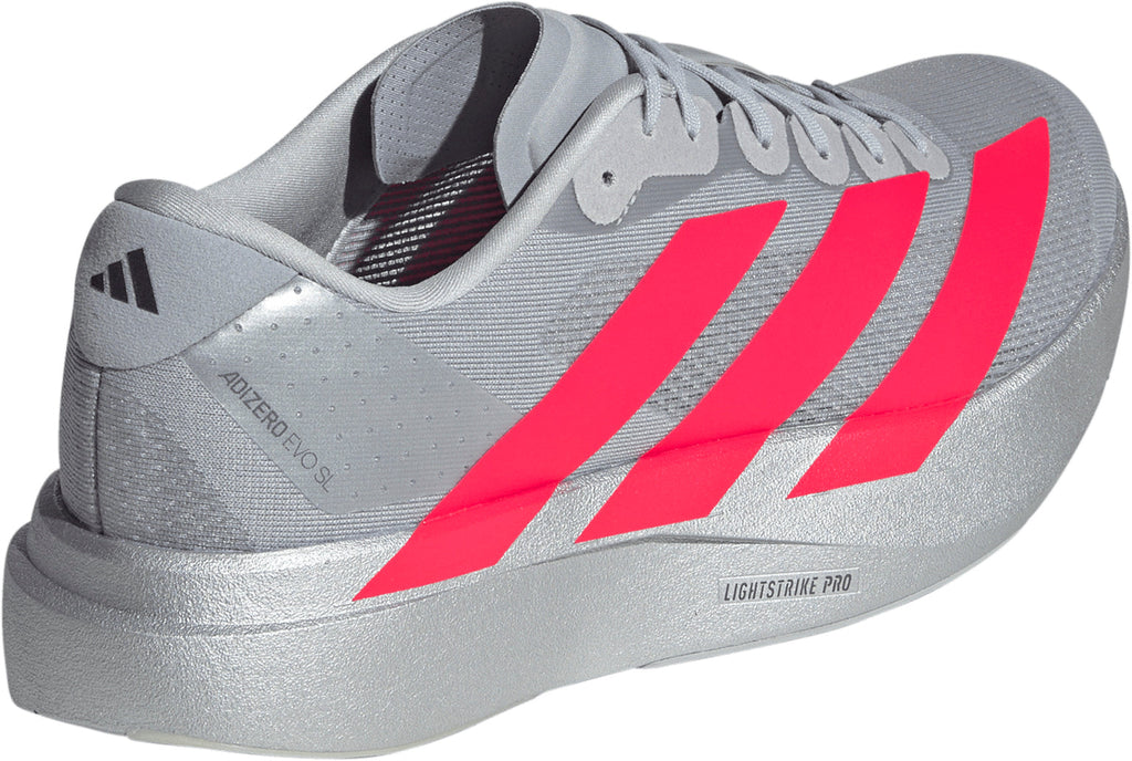 adidas Men's Adizero EVO SL Running Shoes - Silver
