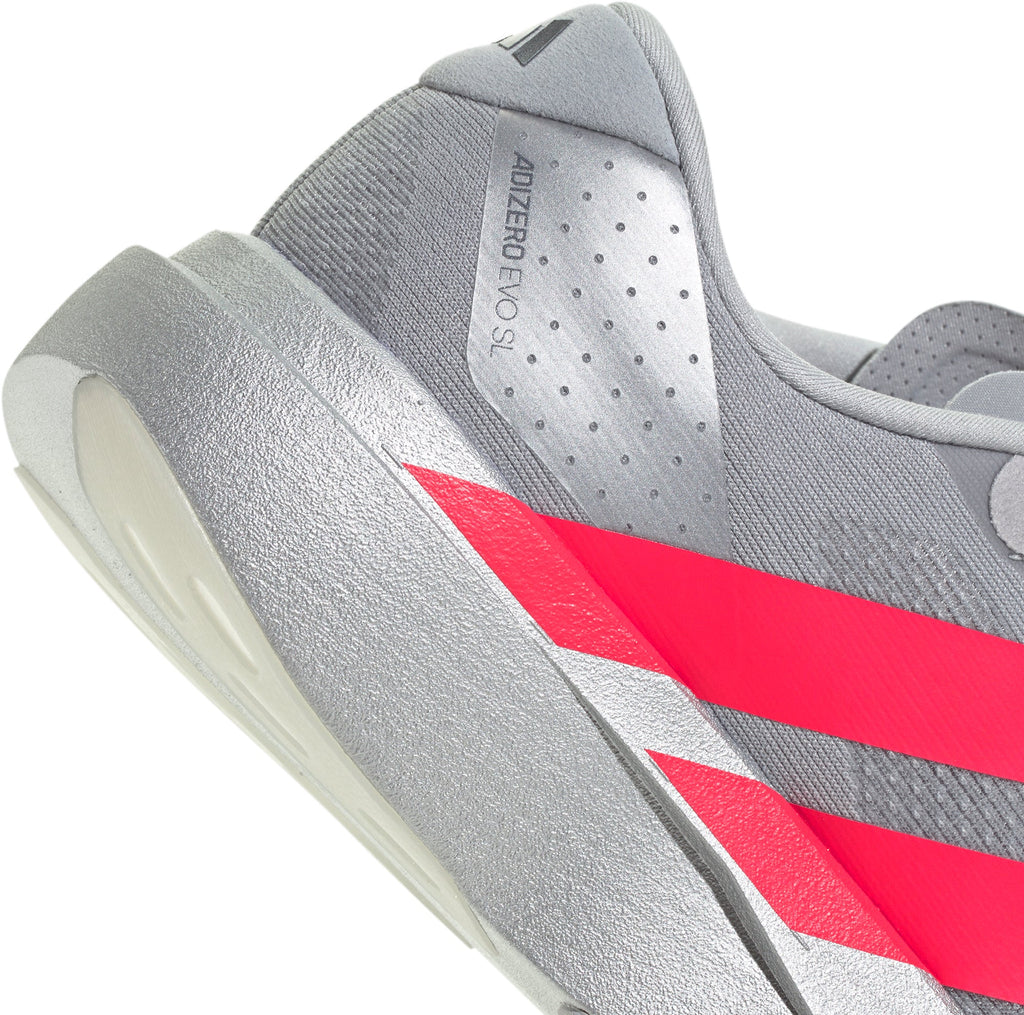 adidas Men's Adizero EVO SL Running Shoes - Silver