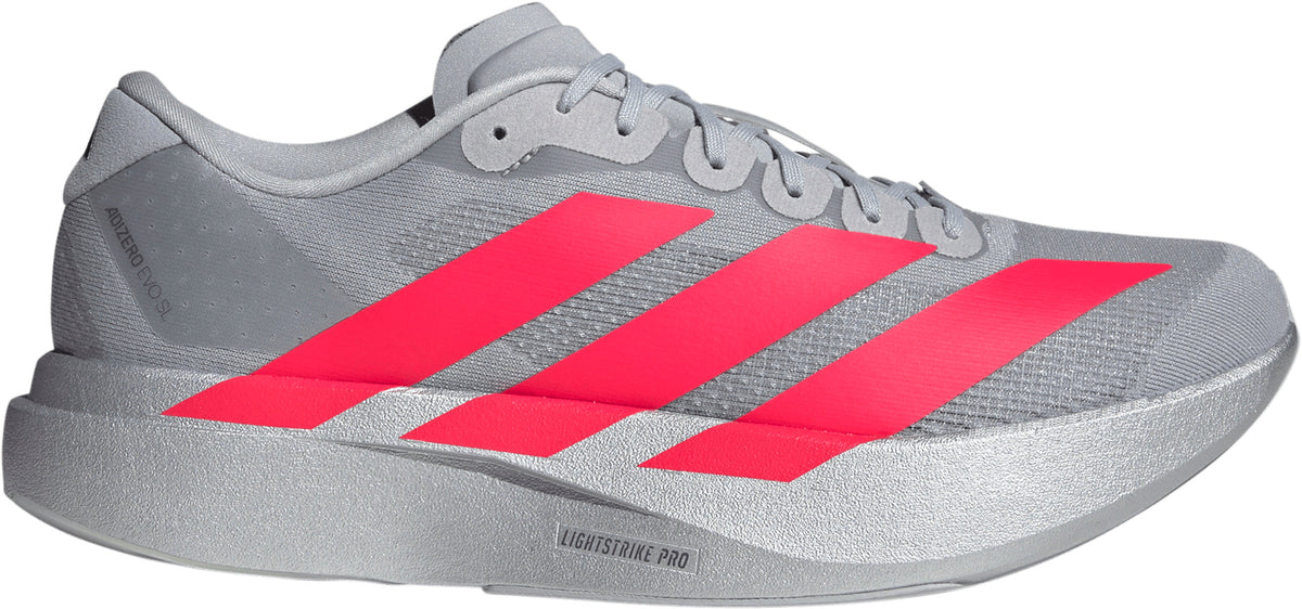 adidas Men's Adizero EVO SL Running Shoes - Silver