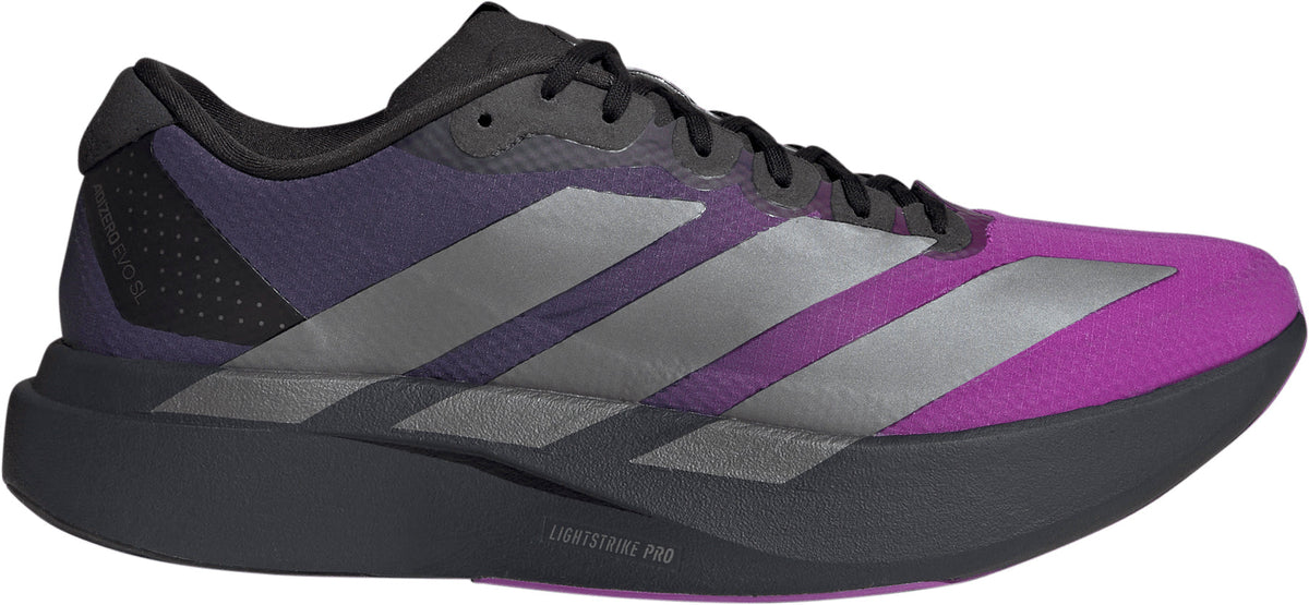 adidas Men's Adizero EVO SL Woven Running Shoes - Grey