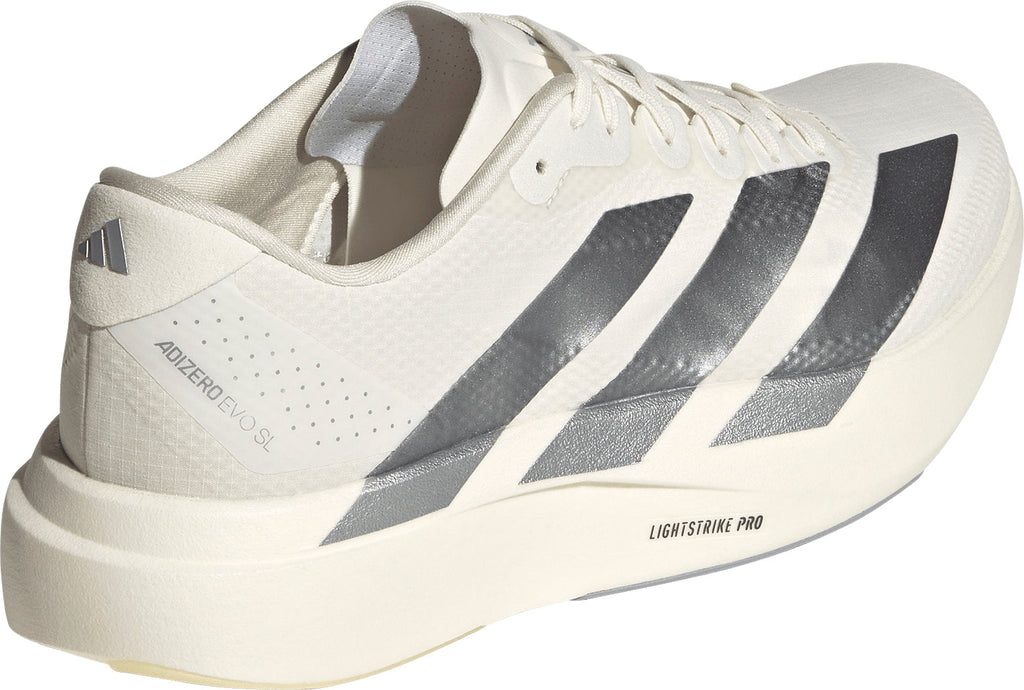 adidas Men's Adizero EVO SL Woven Running Shoes - White