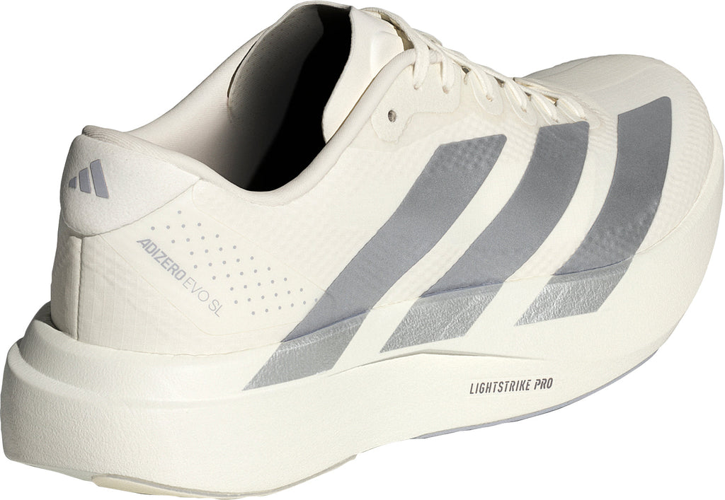 adidas Women's Adizero EVO SL Woven Running Shoes - White