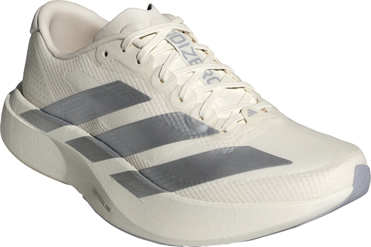 adidas Women's Adizero EVO SL Woven Running Shoes - White