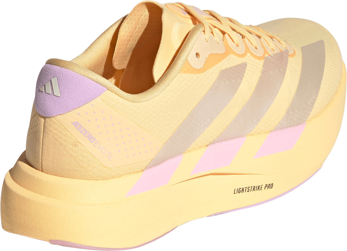 adidas Women's Adizero EVO SL Woven Running Shoes - Orange