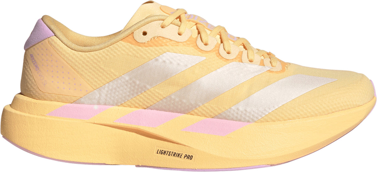 adidas Women's Adizero EVO SL Woven Running Shoes - Orange