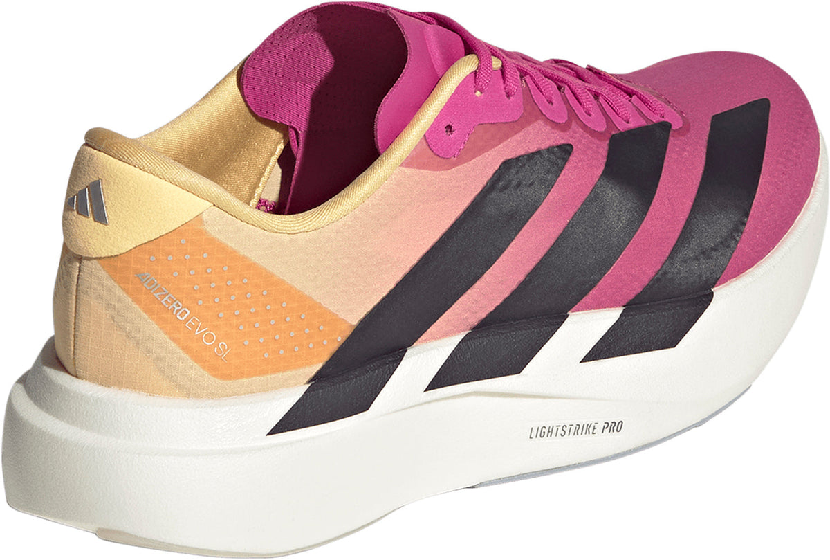 adidas Women's Adizero EVO SL Woven Running Shoes - Pink