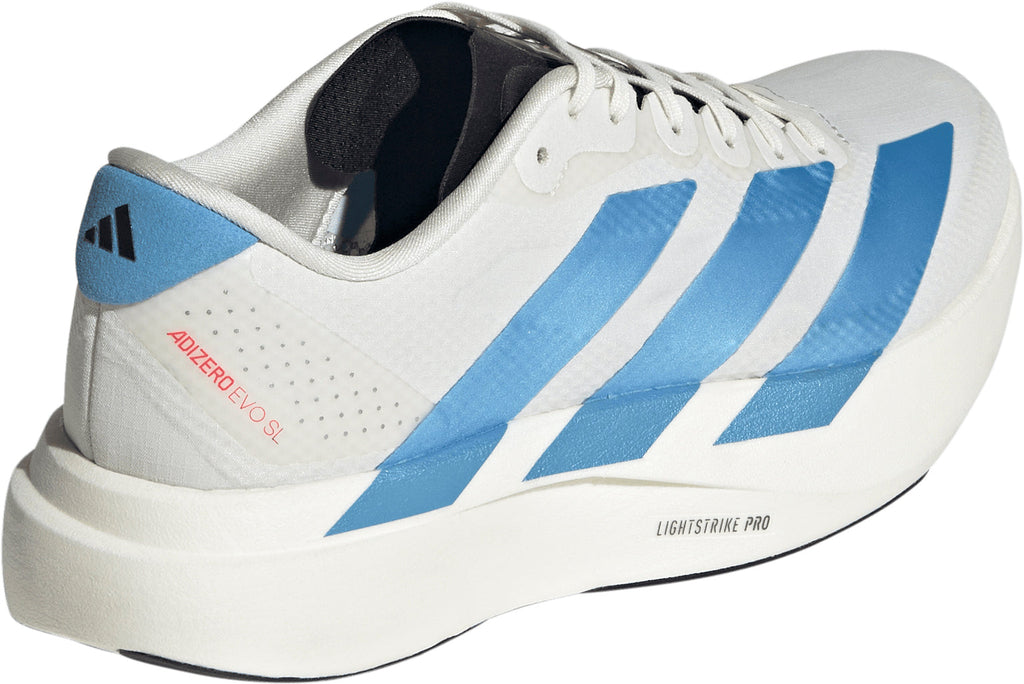 adidas Women's Adizero EVO SL Woven Running Shoes - White