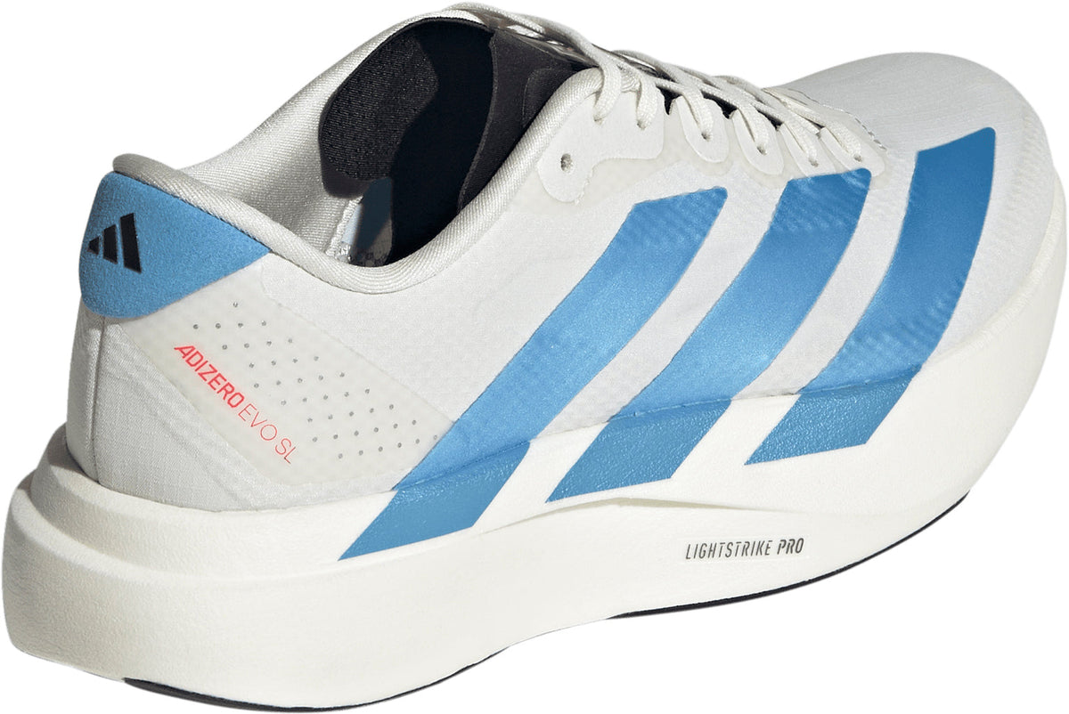adidas Women's Adizero EVO SL Woven Running Shoes - White