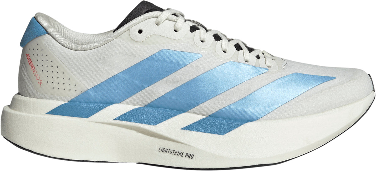 adidas Women's Adizero EVO SL Woven Running Shoes - White
