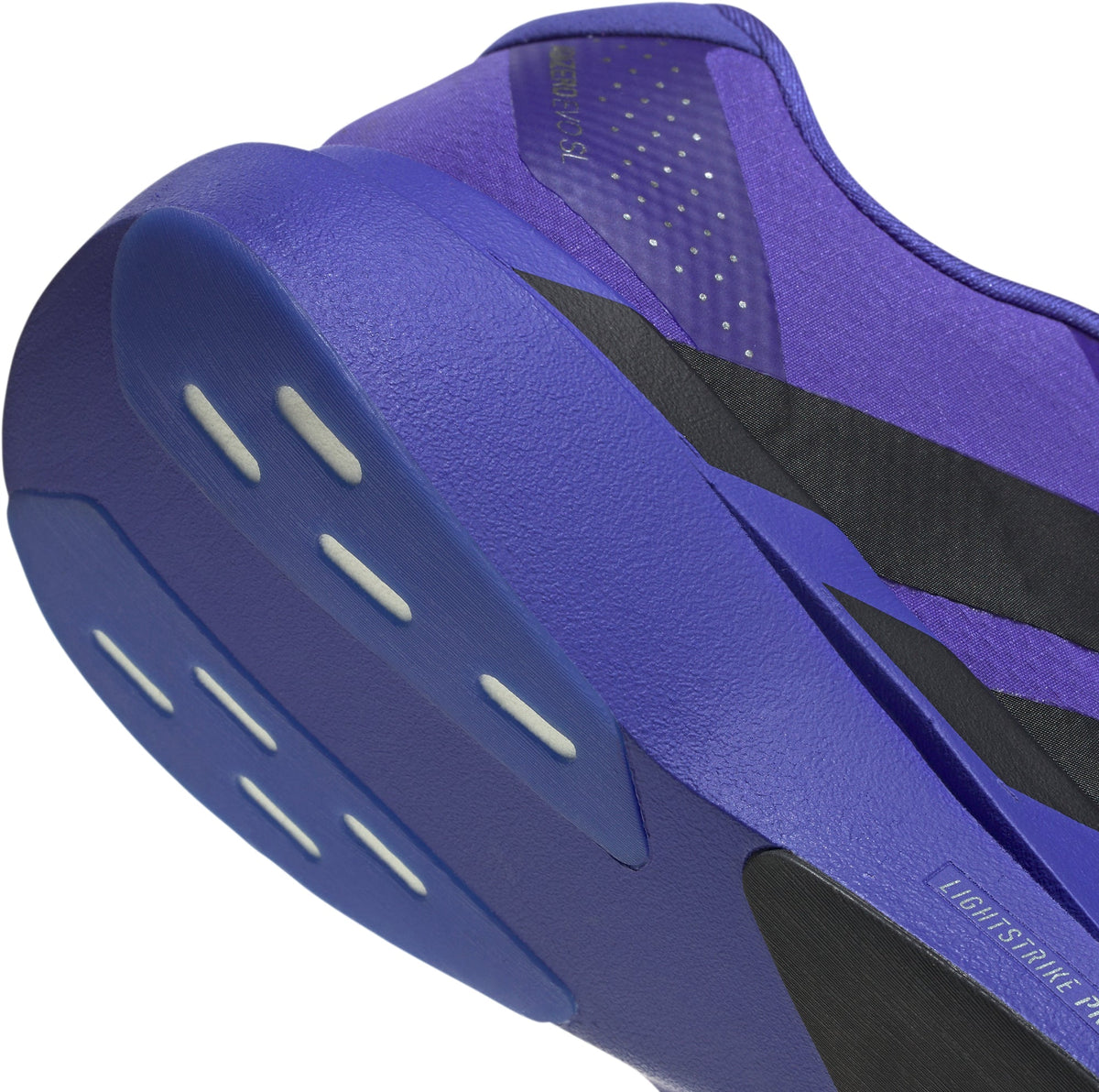 adidas Men's Adizero EVO SL Woven Running Shoes - Purple