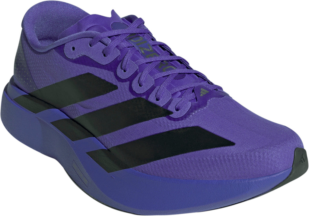 adidas Men's Adizero EVO SL Woven Running Shoes - Purple