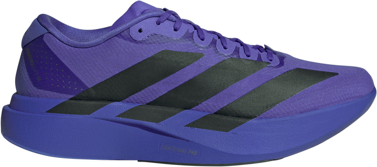 adidas Men's Adizero EVO SL Woven Running Shoes - Purple