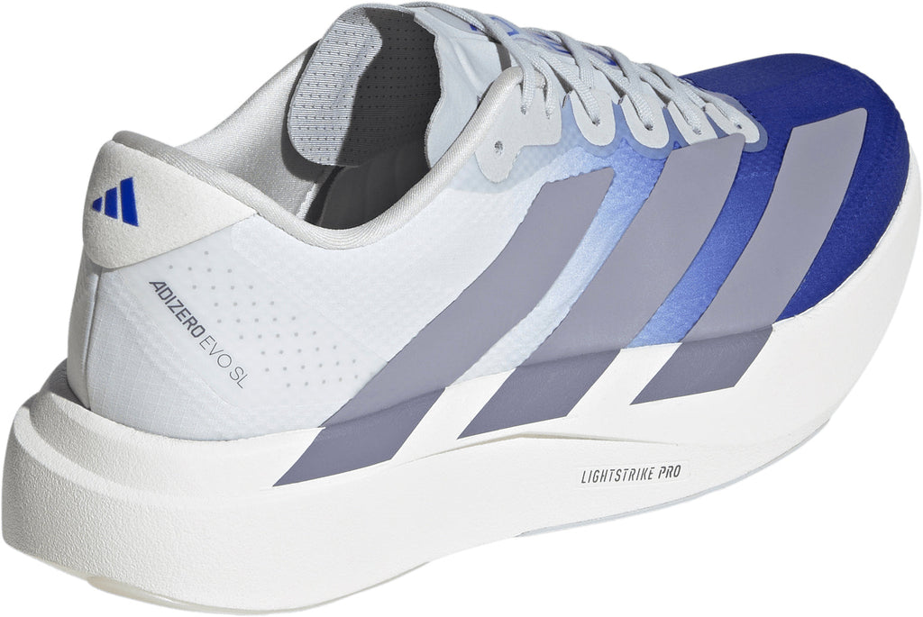 adidas Men's Adizero EVO SL Woven Running Shoes - Blue