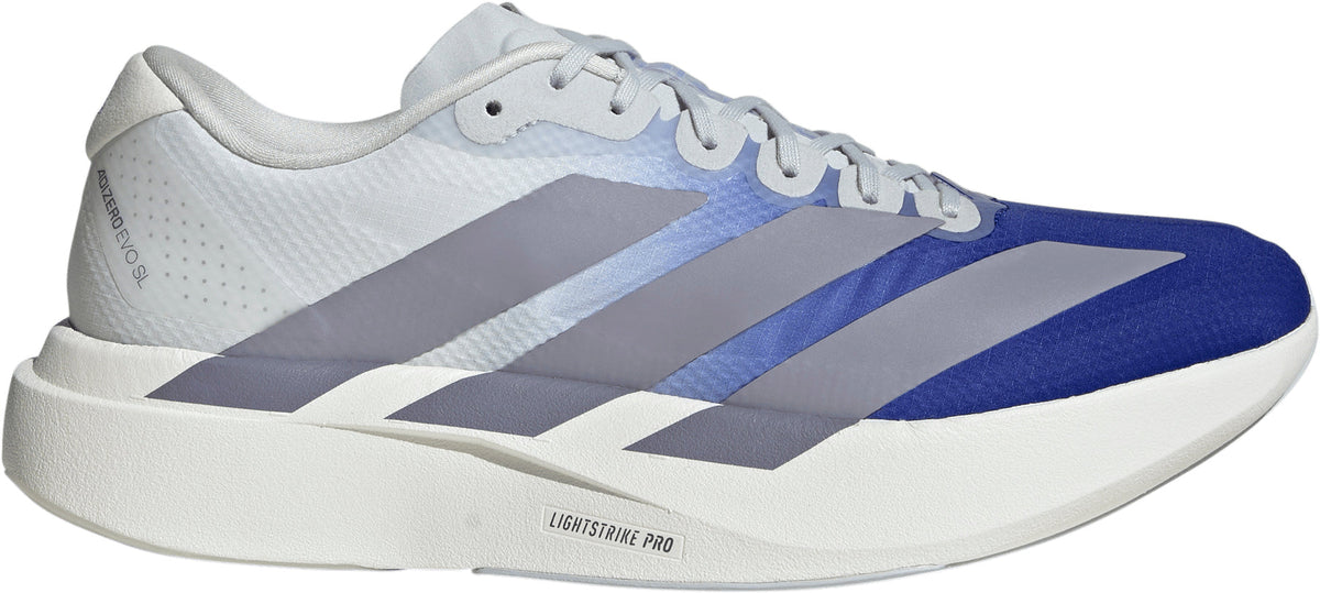 adidas Men's Adizero EVO SL Woven Running Shoes - Blue