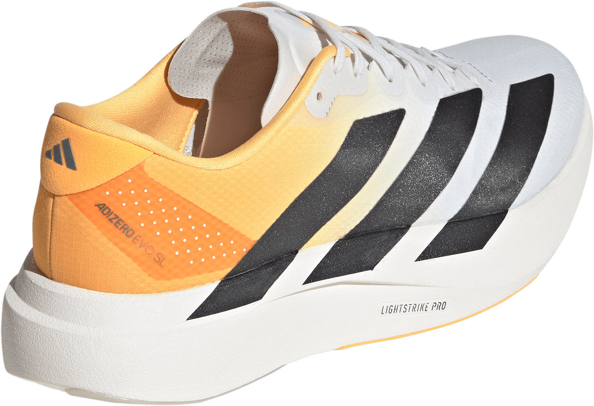 adidas Men's Adizero EVO SL Woven Running Shoes - White