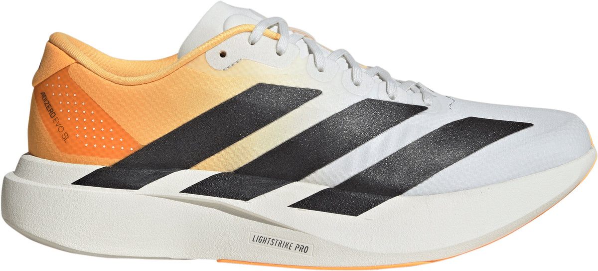 adidas Men's Adizero EVO SL Woven Running Shoes - White