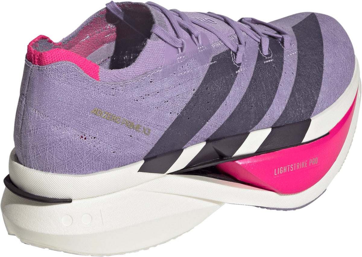 adidas Adizero Prime X3 Strung Running Shoes - Purple